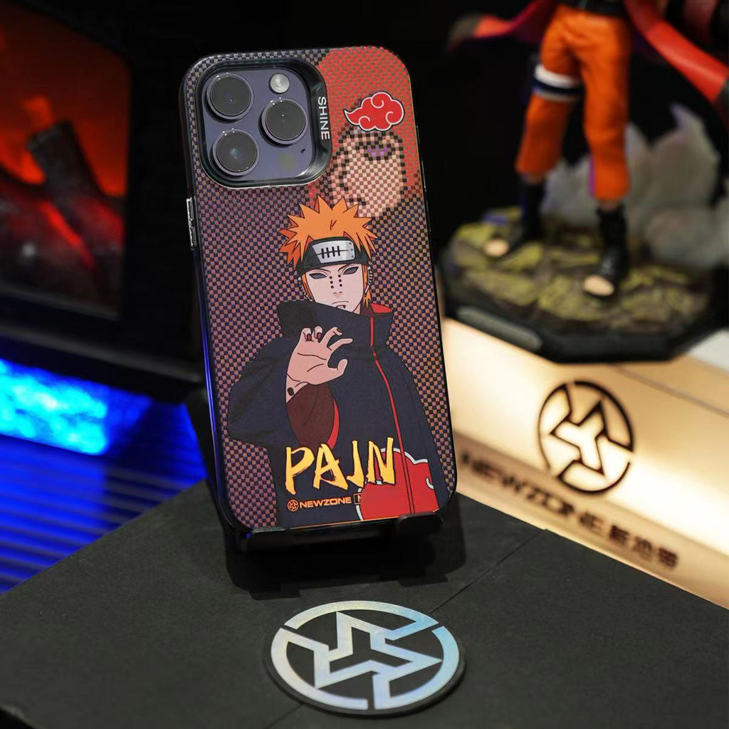 Coque de téléphone antichoc en silicone Itachi/Sasuke/Kakashi pour iPhone