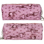 Tanjirou/Nezuko exquise trousse multi-fonctionnelle avec compartiments astucieux et motifs originaux