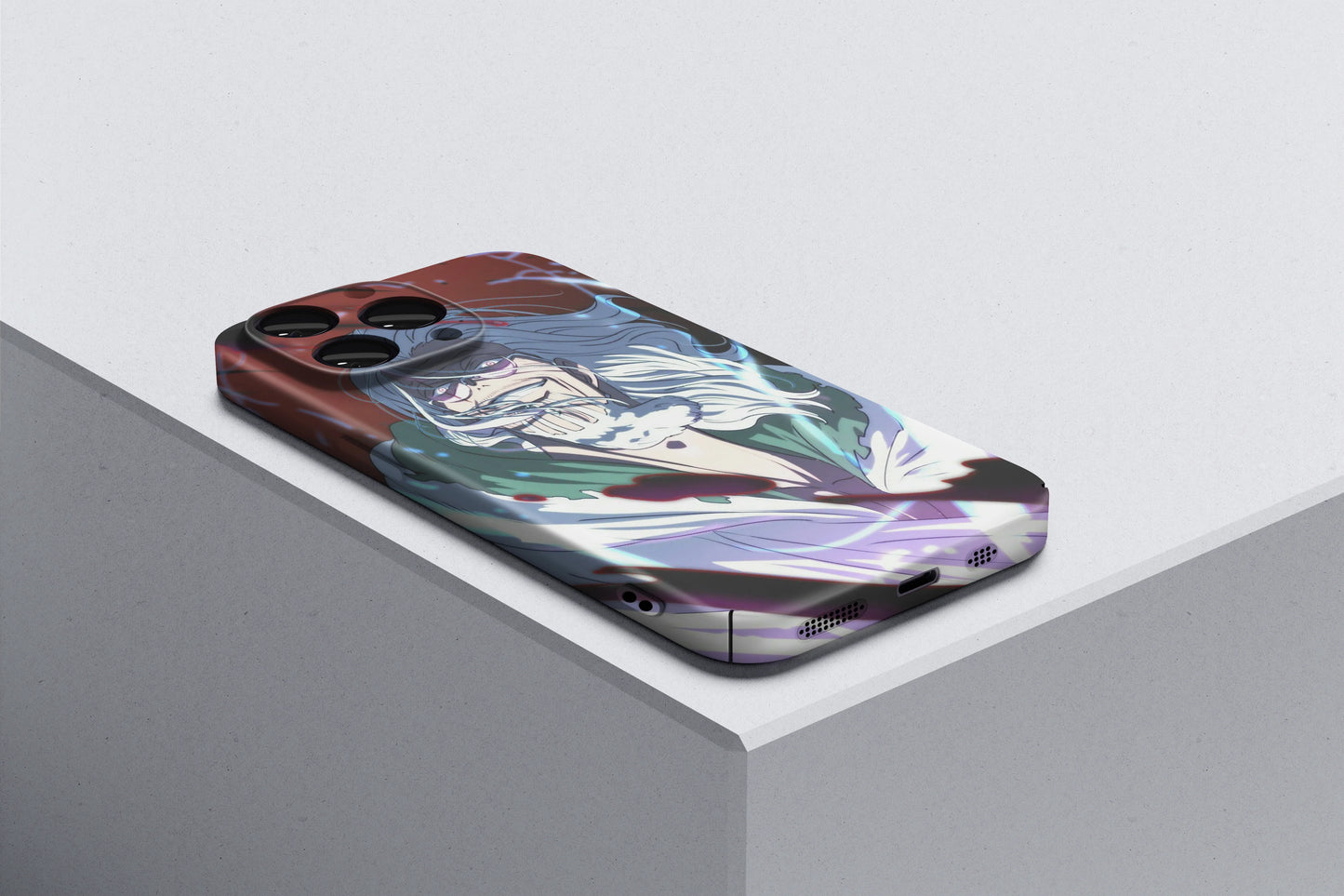 Silvers Rayleigh Calm Dark King | One Piece 3D Printed Anime Phone Case
