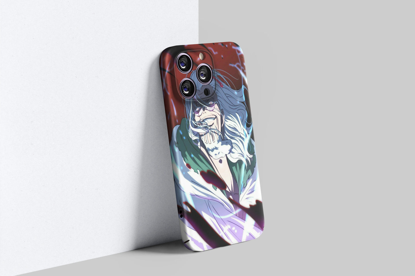 Silvers Rayleigh Calm Dark King | One Piece 3D Printed Anime Phone Case