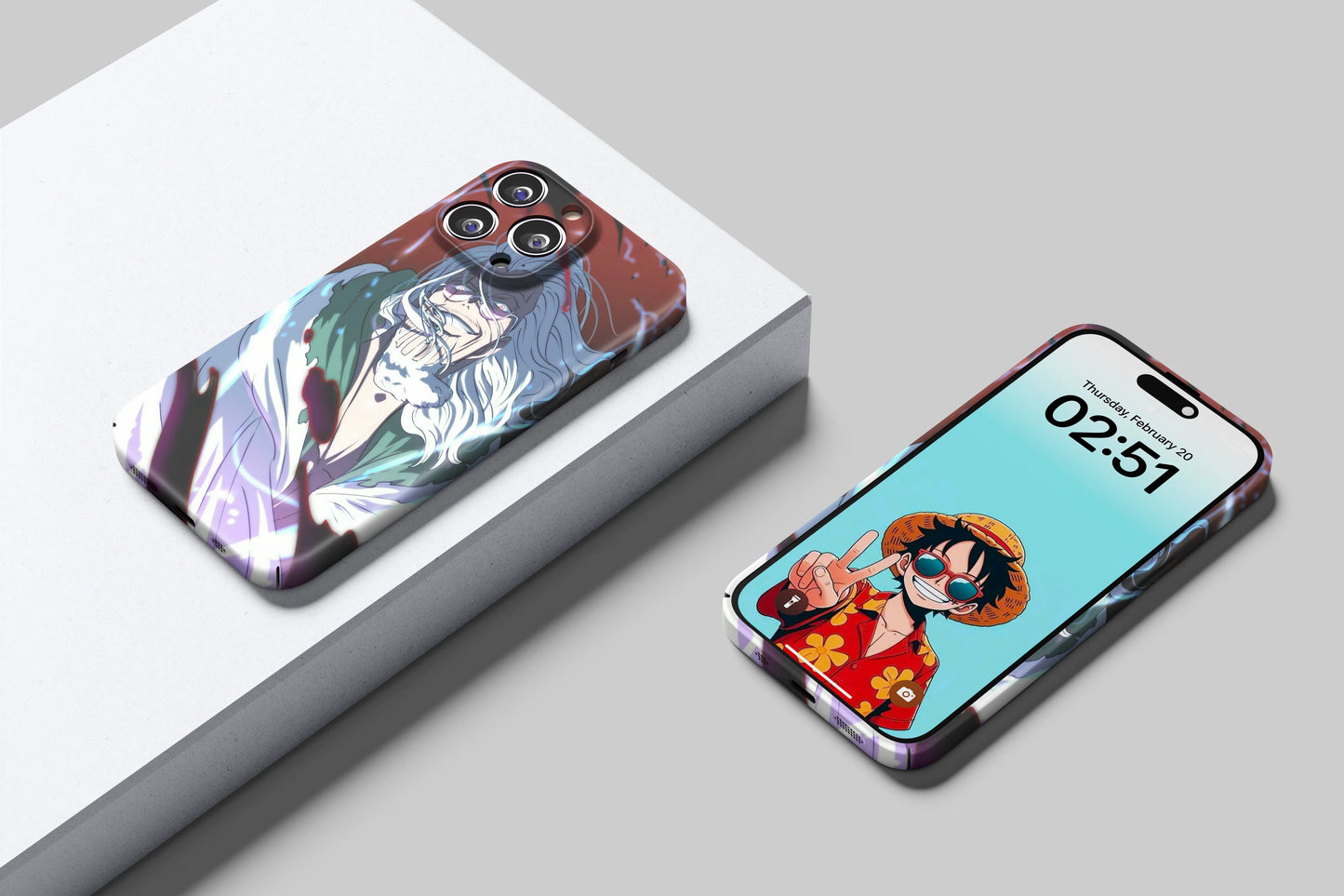 Silvers Rayleigh Calm Dark King | One Piece 3D Printed Anime Phone Case