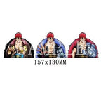 Autocollants 3D dégradés Luffy/Zoro/Nami