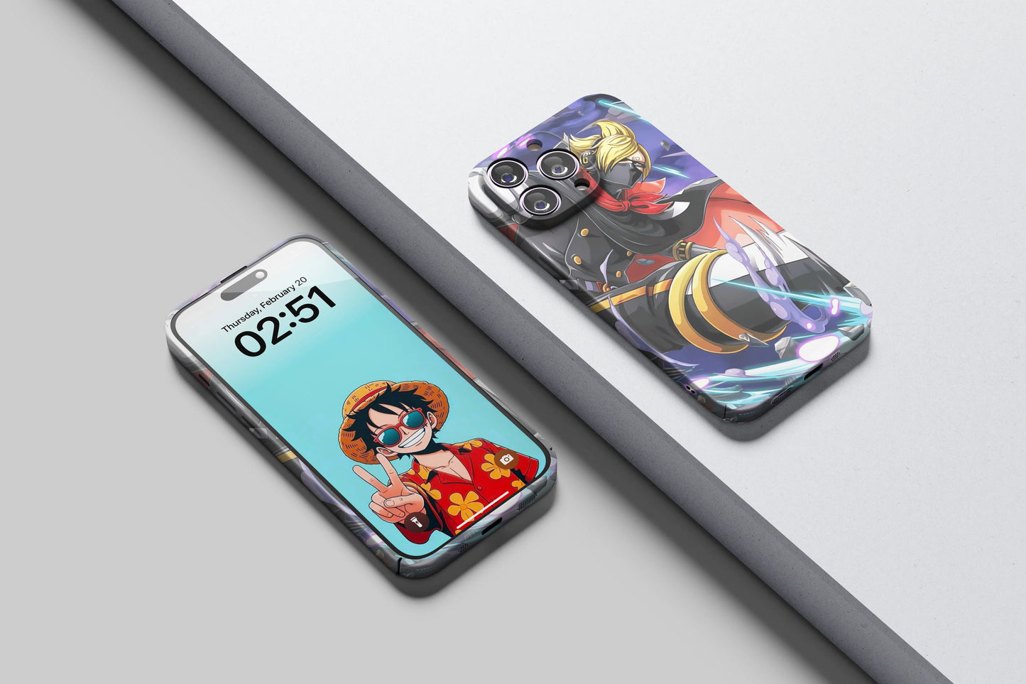 Vinsmoke Sanji Flames Of Germa | One Piece 3D Printed Anime Phone Case