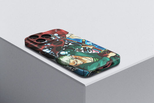 Zoro VS Sea Tyrant | One Piece 3D Printed Anime Phone Case