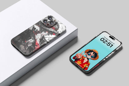 Monkey D Luffy’s Unbreakable Will | One Piece 3D Printed Anime Phone Case