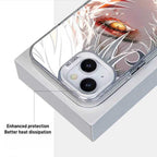 Coque de téléphone anti-collision en silicone tendance raffinée Inuyasha pour iPhone