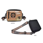Sac à bandoulière en bandoulière One Piece Monkey D. Luffy Crâne, Sac à bandoulière Anime Chapeau de Paille Pirate