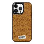 Luffy/Ace Demon fruit iPhone silicone crash-resistant phone case