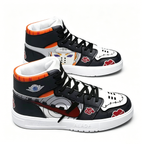 Baskets montantes Naruto Pain Yahiko Anime, chaussures streetwear décontractées à motif Akatsuki