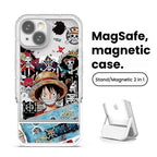 Coque de téléphone antichoc en silicone Nika Luffy pour iPhone