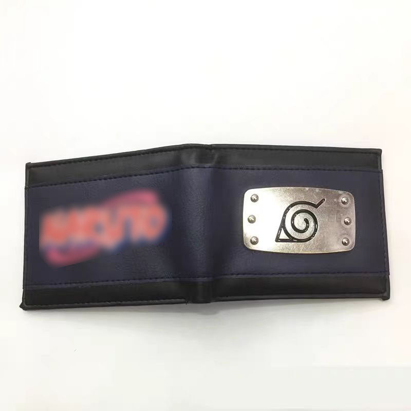 Portefeuille Uchiha Itachi à la mode et exquis, cuir de qualité, compartiments raisonnables, style de rangement pratique