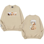 Nika Luffy fashion comfortable loose warm long sleeve clothes