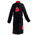 Robe de nuit en flanelle de ninja Fire Shadow - Endormez-vous dans une chemise de nuit confortable