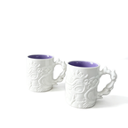 One Piece Luffy Gear 5 Embossed Ceramic Mug - Anime Coffee Cup with 3D Handle