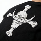 One Piece Whitebeard Edward Newgate Embroidered T-Shirt, Anime Oversized Cotton Tee