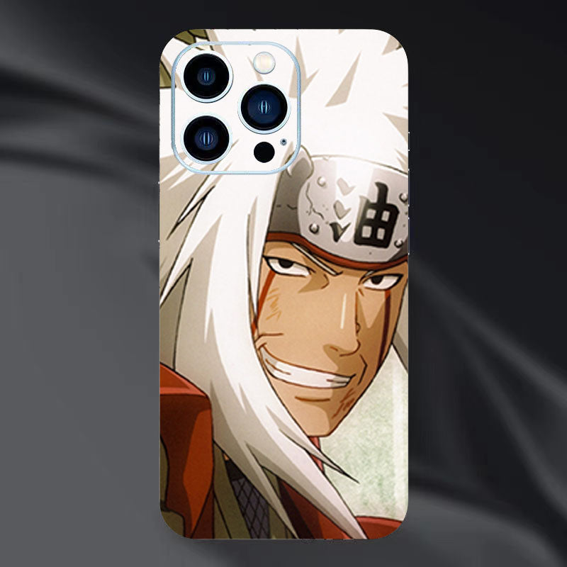 Film arrière de téléphone exquis Itachi/Jiraiya/Kakashi pour iPhone, motif personnalisé, protection HD