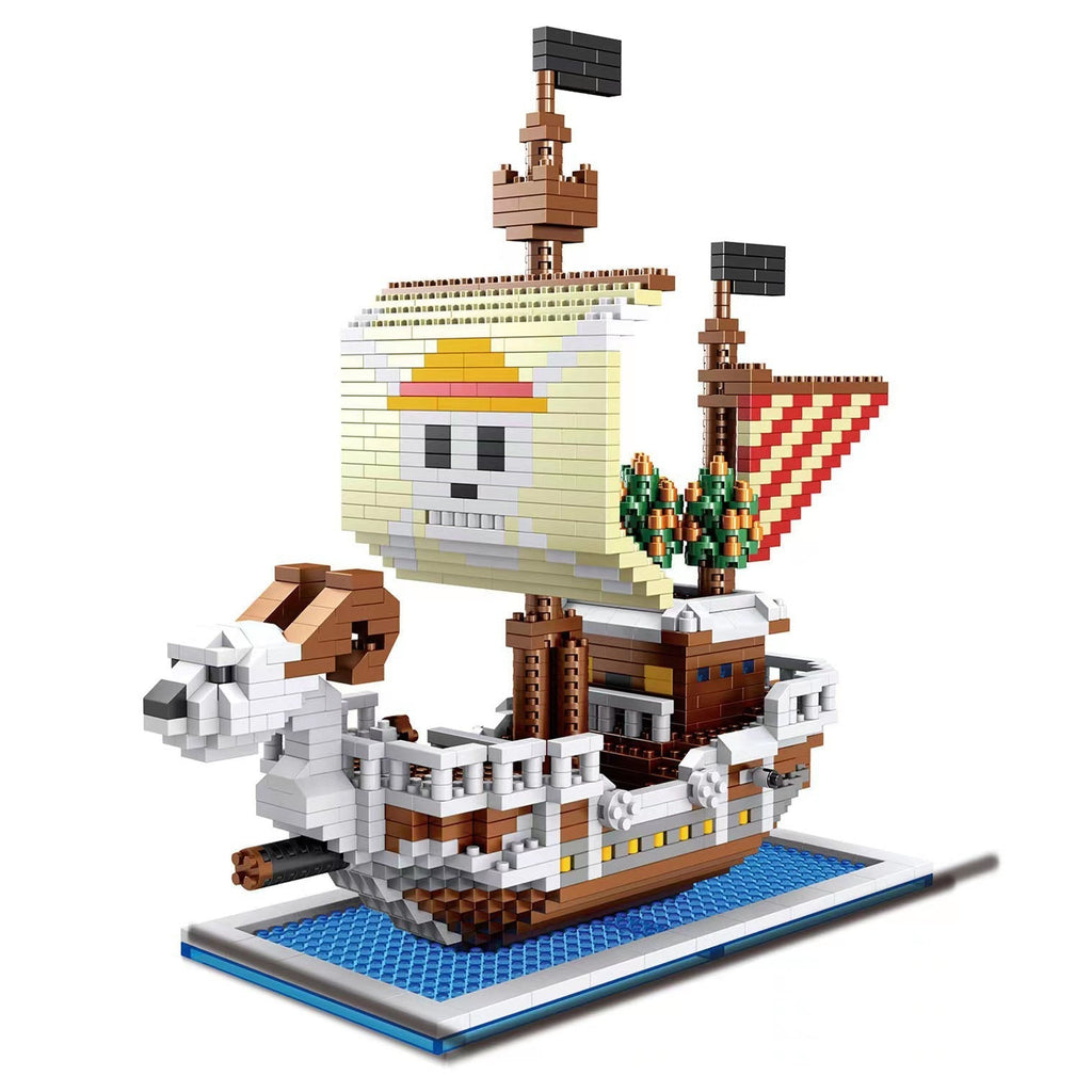 Sunny/Merry Building Blocks bateau pirate miniature