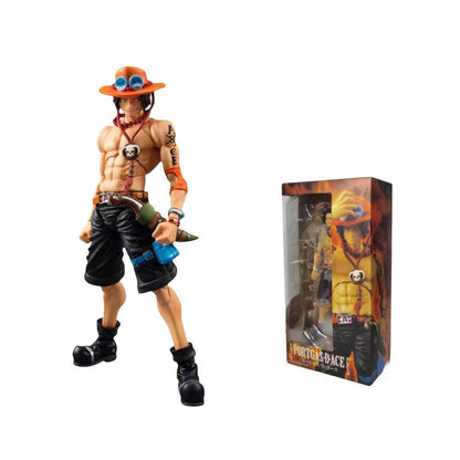 Luffy/Zoro/Ace Movable Character Model Action Figure