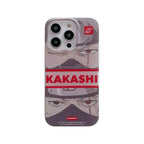 Coque de téléphone anti-collision en silicone tendance exquise Uzumaki/Sasuke/Kakashi Apple