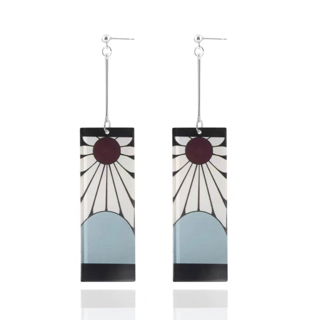 Magnifiques boucles d'oreilles Tanjirou/Nezuko pour un charme unique