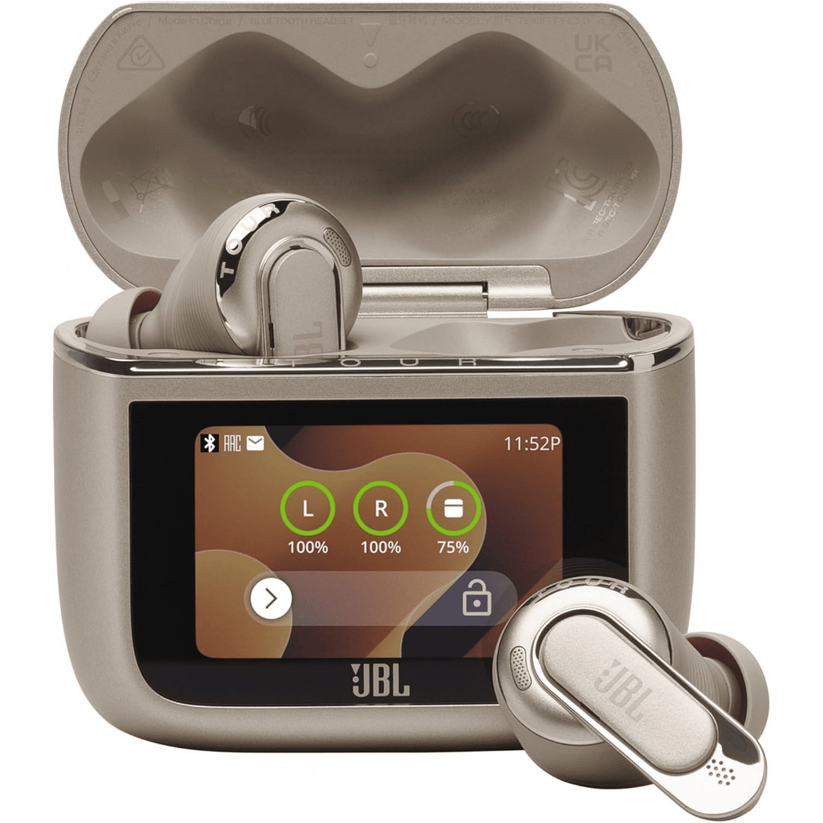 Bluetooth headset with HD screen to enjoy new smart experience