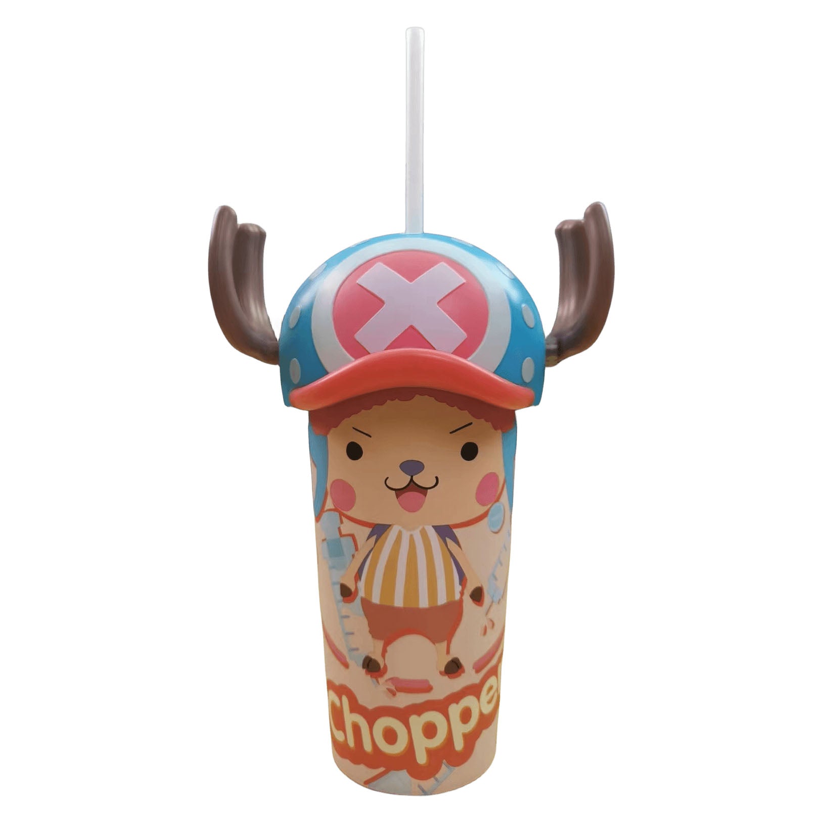 Gobelet à boisson fraîche Luffy/Chopper Cola