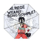 Luffy et d'autres personnages liés au parapluie de tendance, parasol