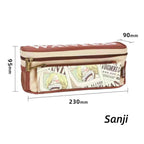 Luffy/Chopper/Zoro/Sanji figure pen bag with sufficient capacity