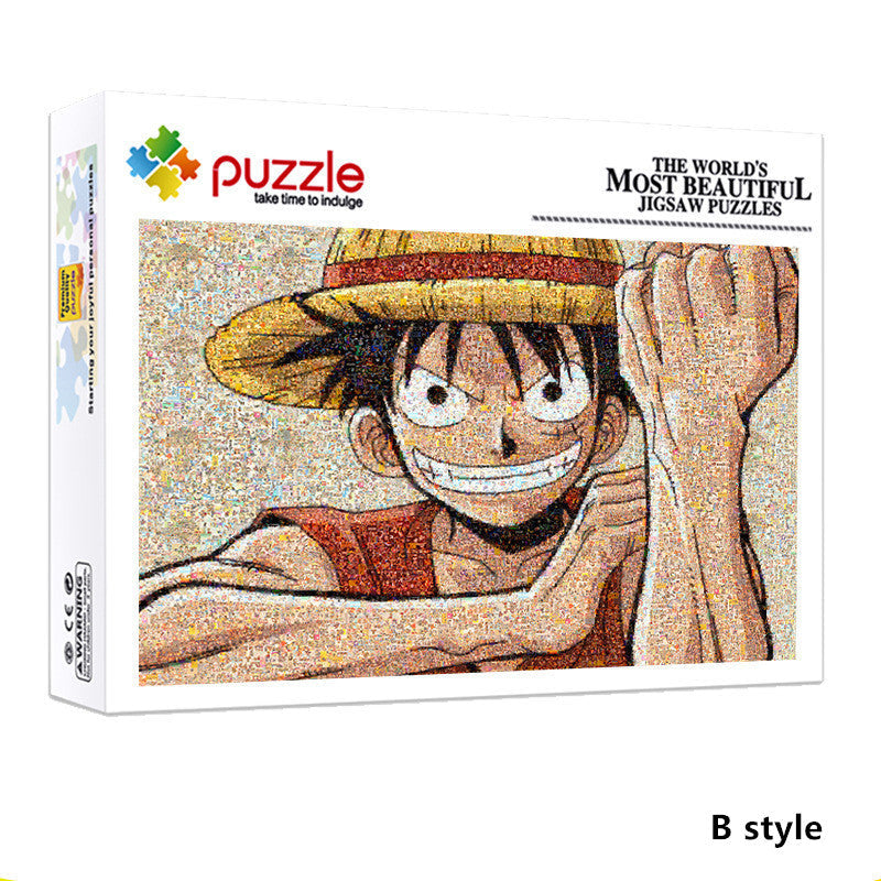 Luffy/Zoro 1000 PIÈCES Puzzle amusant