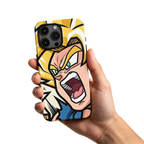 Dragon Ball Goku Super Saiyan Film Phone Case, Hard Shockproof Cover for iPhone