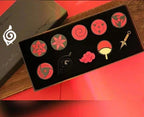 Collection de badges métalliques susuke/itachi/kakakshi Mangekyou Sharingan