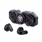 Écouteurs sans fil TWS Bluetooth 5.4 Marvel Iron Man Captain America Fidget Spinner, écouteurs sans fil à rabat magnétique Mecha en alliage de zinc