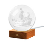 Sunny/Merry DIY rechargeable luminous crystal ball nightlight