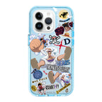 Coque de téléphone antichoc en silicone iPhone Nika Luffy