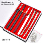 Ensemble de porte-clés Demon Slayer Tanjiro Kamado à collectionner, pendentifs en métal et répliques d'épées d'anime
