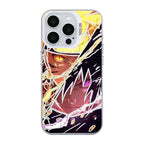 Coque de téléphone antichoc en silicone Uchiha Sasuke pour iPhone