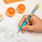Stylo bille Goku/Vegeta Cool Push - Ressentez la puissance de l'anime en écrivant