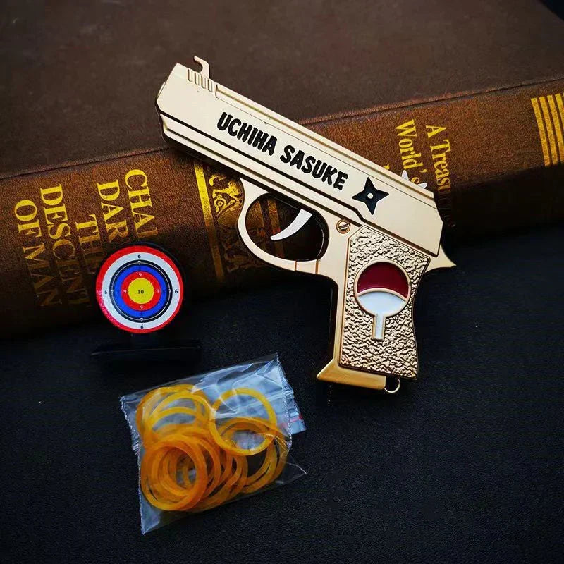 Lanceur en métal à élastique Sharingan