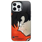 Coque de téléphone Goku/Vegeta iPhone Tendance Exquise Silicone Antichoc