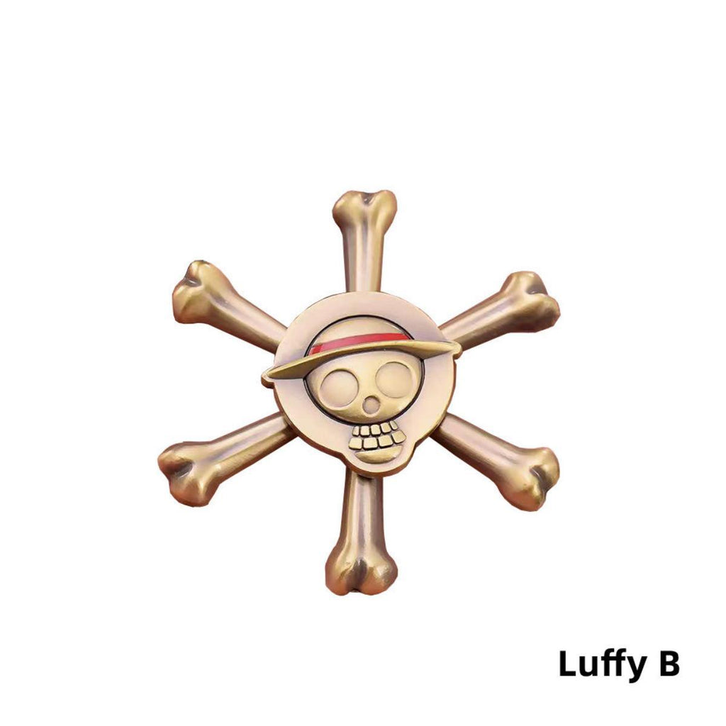 Jouet de décompression fidget spinner Luffy/Zoro/Robin