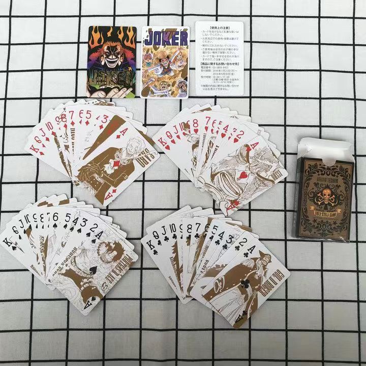Jeu de cartes Mandat d'arrêt Luffy/Zoro/Chopper