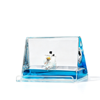 One Piece Thousand Sunny & Going Merry Liquid Floating Phone Stand - Anime Acrylic Desk Decor