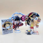 Décoration tour de Luffy/Ace/Sabo en acrylique avec grande roue