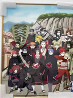 Dessin artisanal de famille Uzumaki, belle photo de dessin animé
