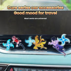 Décoration de climatisation de voiture Sasuke/Kakashi/Sakura - Modèle Rasengan rotatif