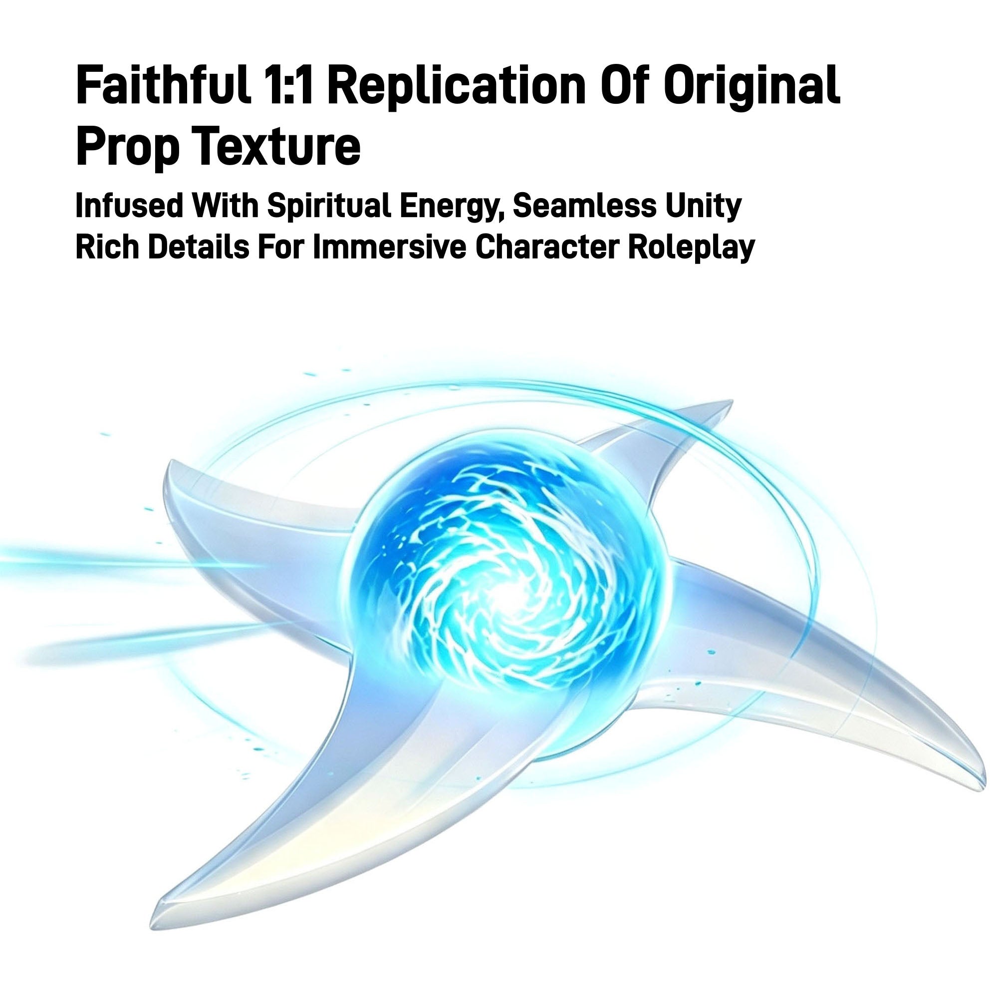 Naruto Rasengan Spiral Shuriken LED Light Up Cosplay Prop, 1:1 Replica Rotatable RGB Color Changing Glowing Ninja Shuriken Toy, Anime Cosplay Accessory Collectible Gift For Fans