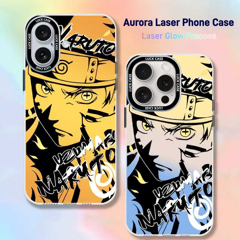 Naruto Sasuke Anime Phone Case, Graffiti Style Multi Character Shockproof Protective Case For iPhone All Models Anti-Scratch Soft TPU Cell Phone Cover