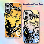 Naruto Sasuke Anime Phone Case, Graffiti Style Multi Character Shockproof Protective Case For iPhone All Models Anti-Scratch Soft TPU Cell Phone Cover