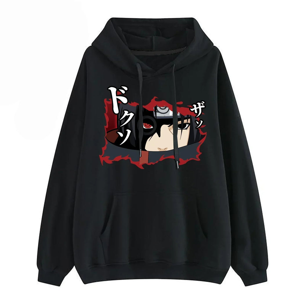 Modélisation du personnage de Sasuke, cool, créatif, dynamique, yeux clignotants, sweat à capuche dessin animé