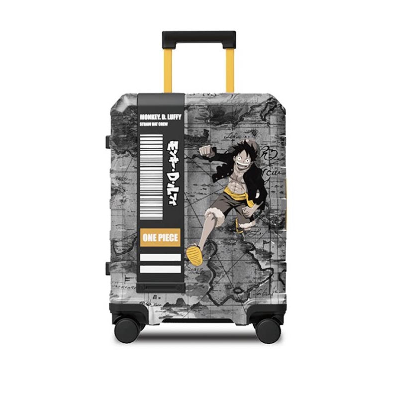 Bagage à roulettes sur le thème de Monkey D. Luffy pour les voyages